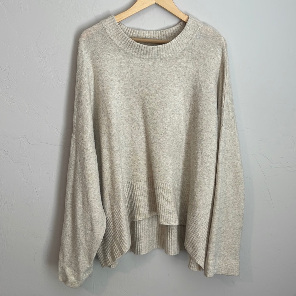 Cream sweater